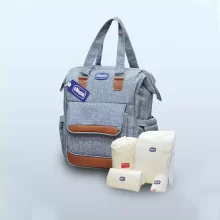 کوله پشتی لوازم کودک چیکو طرح چرم مدل CH330