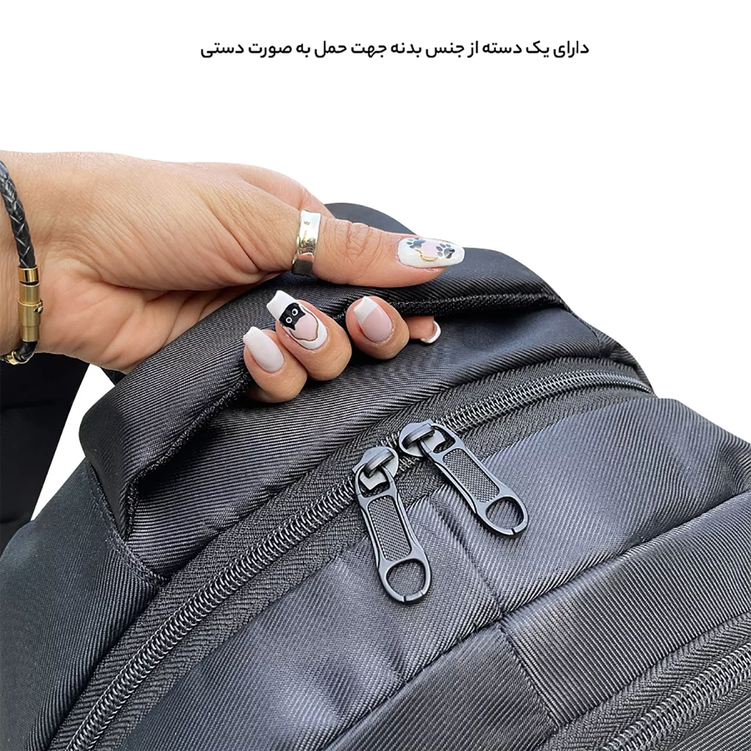 کوله پشتی لپتاپ پیر گاردین مدل P1006