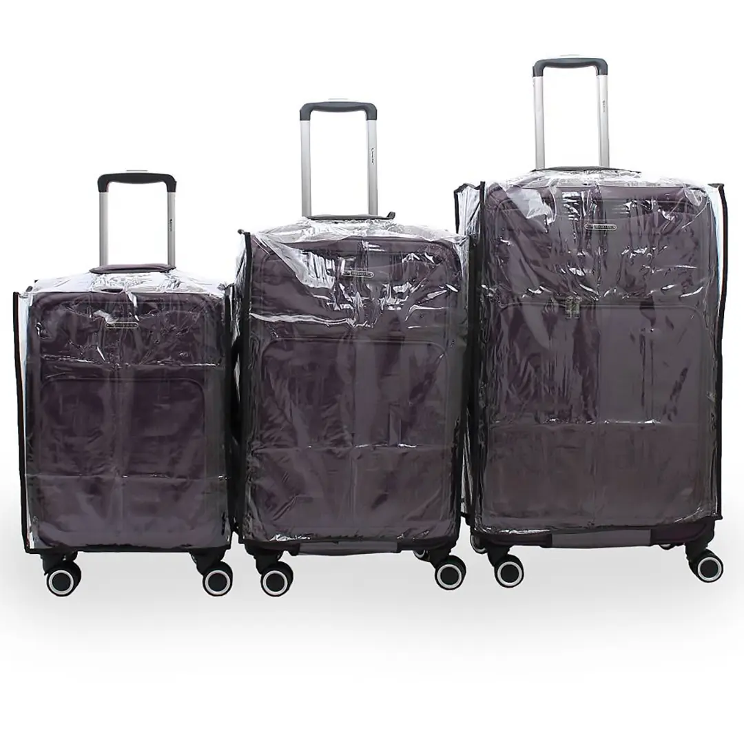 کاور چمدان شفاف بی رنگ مدل SC021