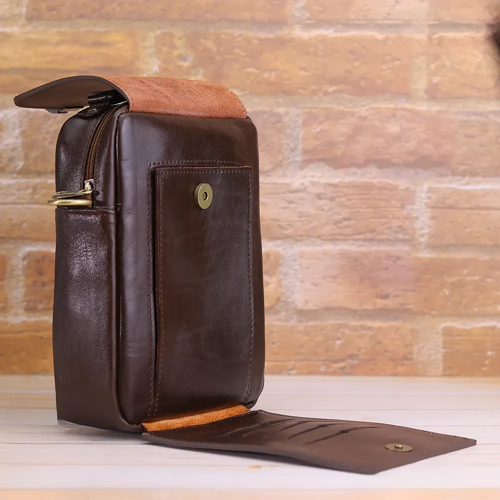 کیف رودوشی چرمسال مدل LBR042