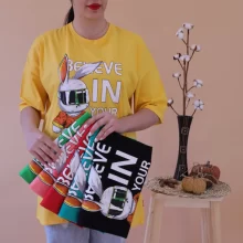 تیشرت زنانه لانگ مدل TL22114