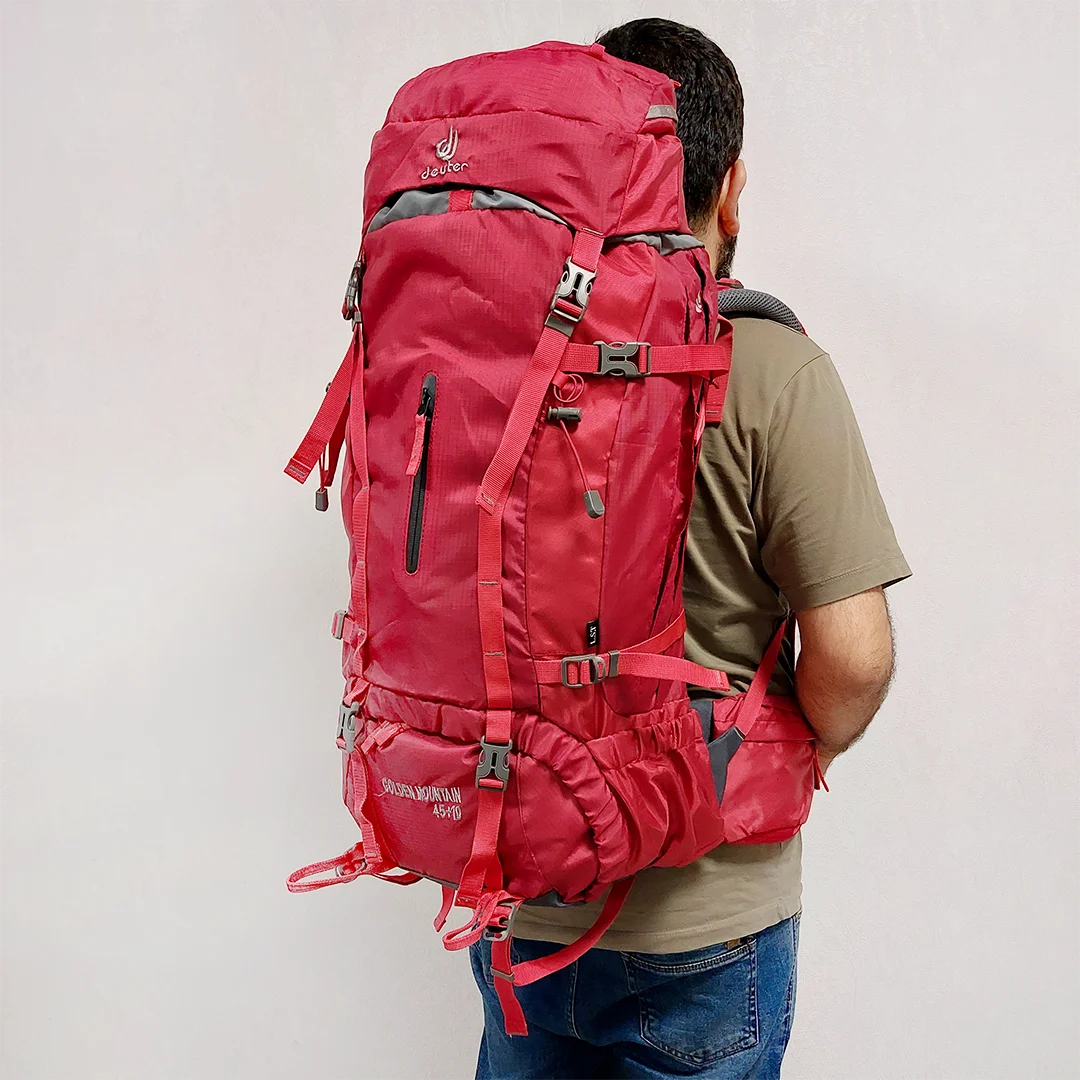 کوله پشتی کوهنوردی 50+10 لیتری Deuter مدل D150-50+10-L