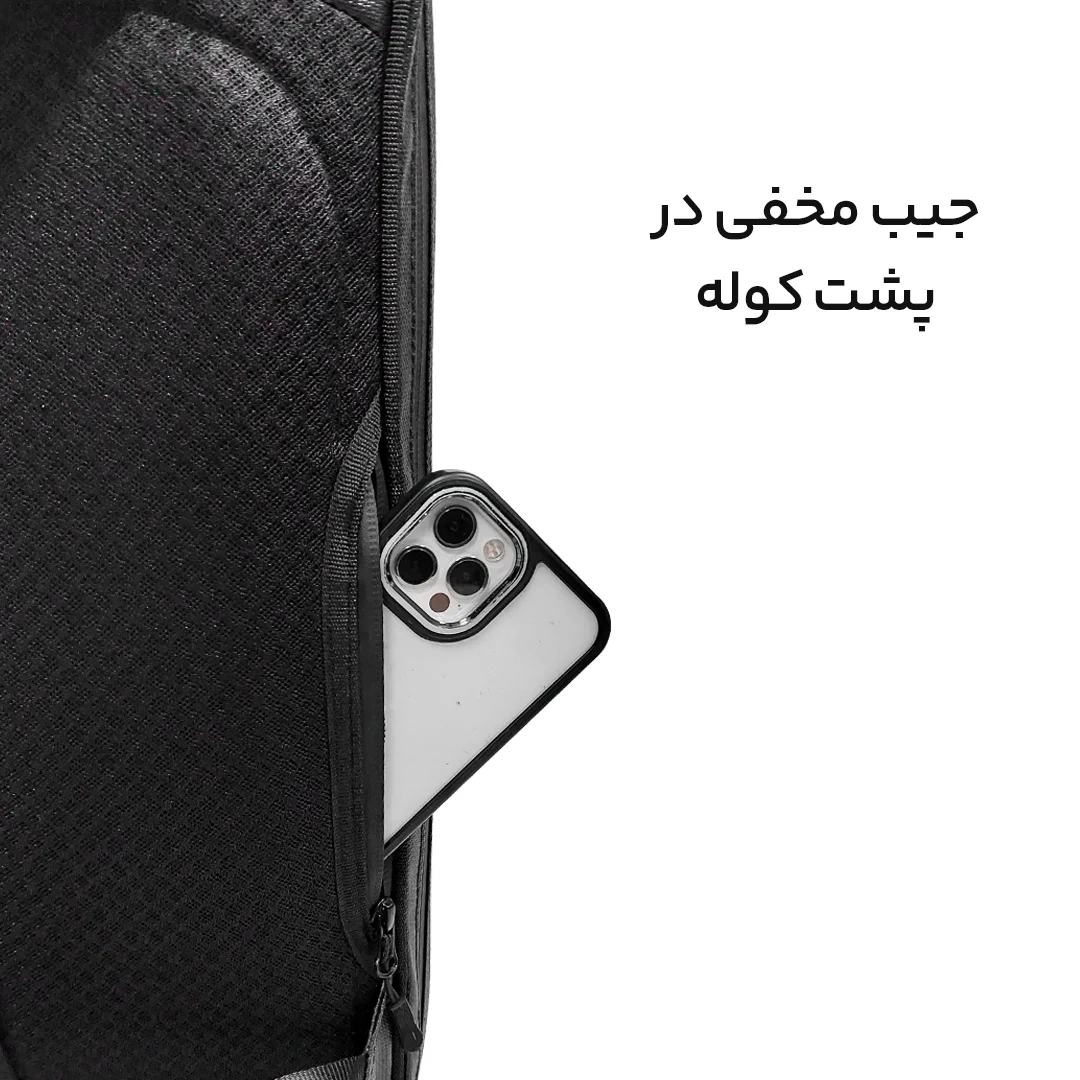 کوله پشتی لپتاپ Mazhro مدل Statis