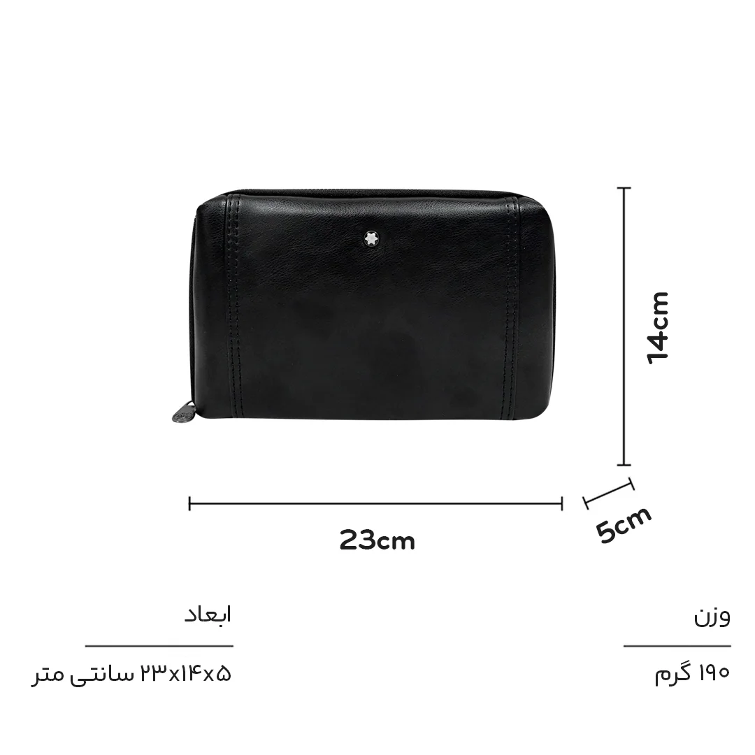 کیف دستی چرمی Mont Blanc مدل MB30454
