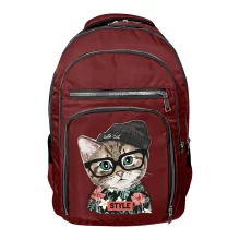کوله پشتی طرح Cute Cat مدل S60554