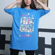 تیشرت زنانه لانگ مدل TL22137