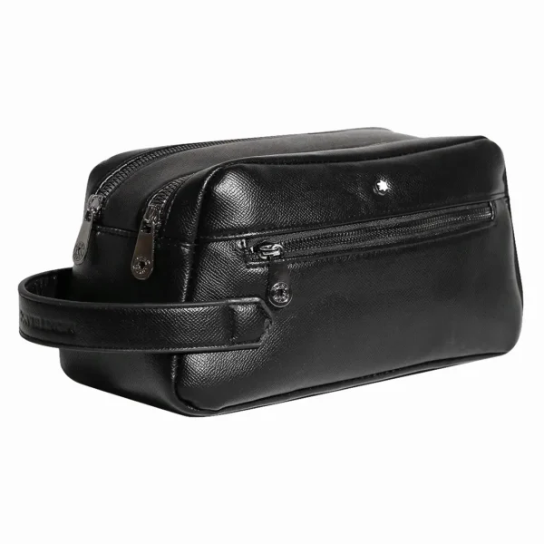 کیف دستی چرمی دو زیپ Mont Blanc مدل MB30445-Plus