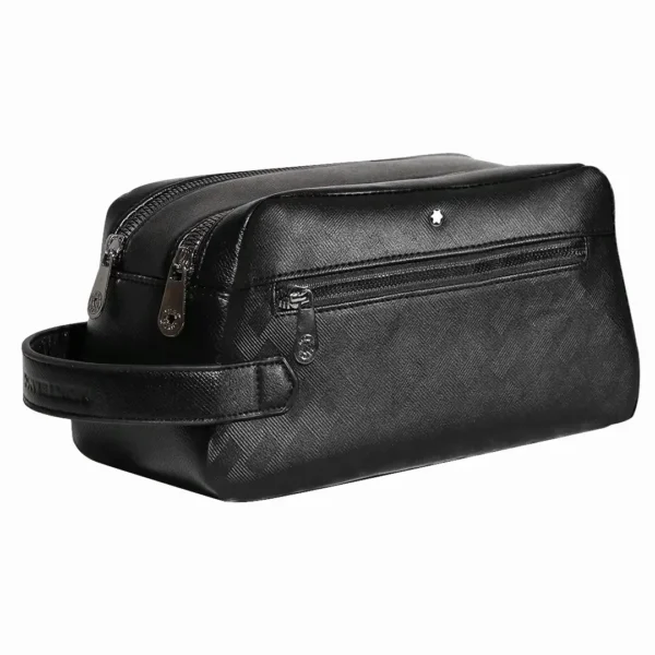 کیف دستی چرمی دو زیپ Mont Blanc مدل MB30447-Plus