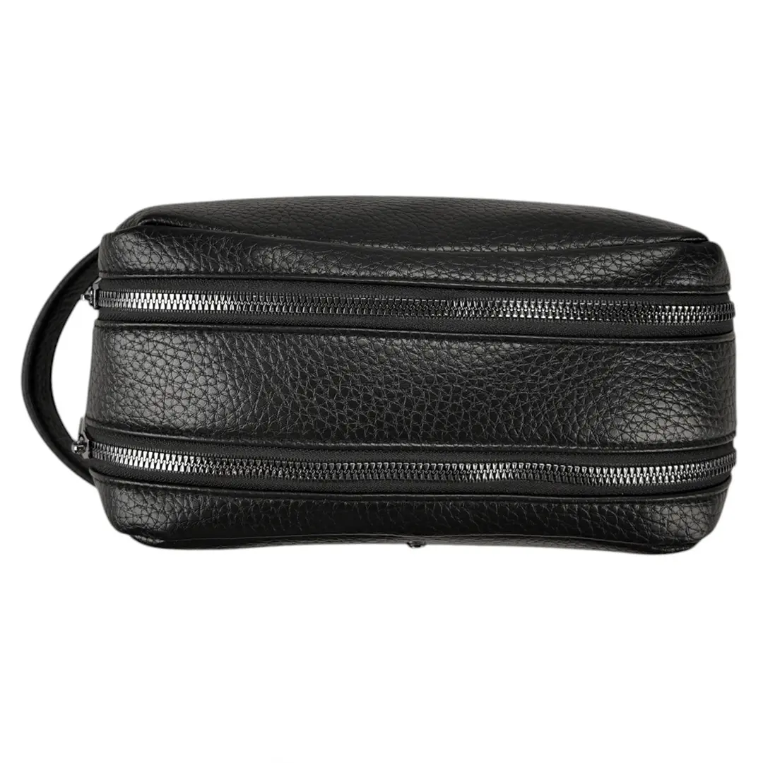 کیف دستی چرمی دو زیپ Mont Blanc مدل MB30449-Plus