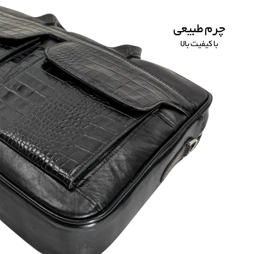 کیف اداری چرمی مایسا مدل My-1020