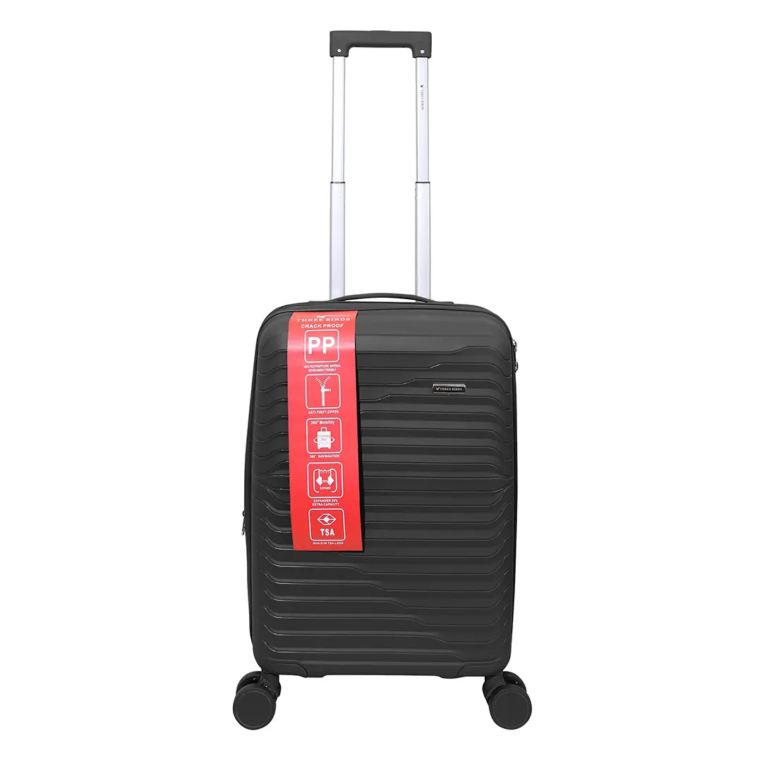 چمدان Three Birds مدل TB40357-S سایز کوچک