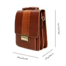 کیف رودوشی چرمی مدل LB561-O سایز خیلی بزرگ