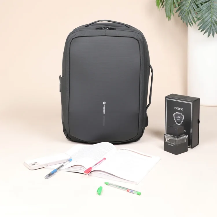 کوله پشتی سه کاره لپتاپ President مدل Nobel