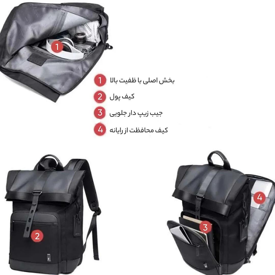 کوله پشتی لپتاپ Bange مدل BG-G66