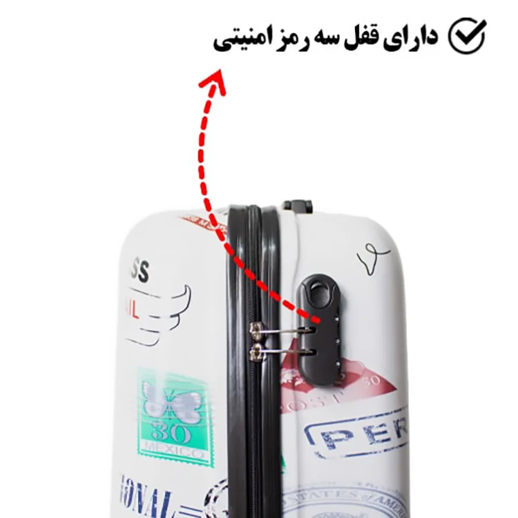 چمدان بچگانه طرح توریست