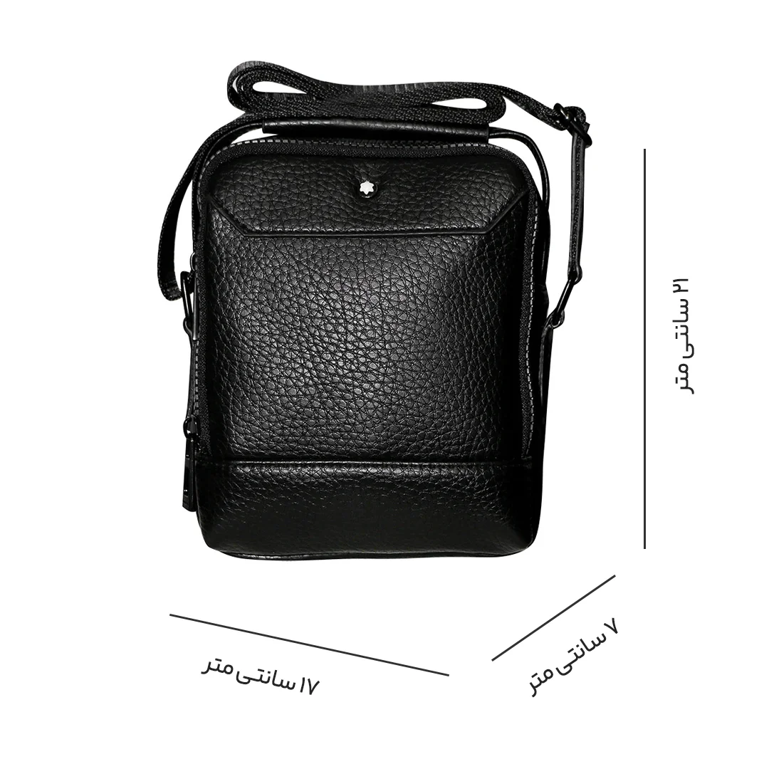 کیف رودوشی چرمی Mont Blanc مدل MB30463 سایز متوسط