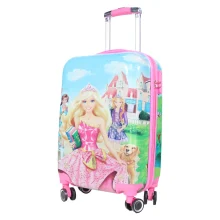 چمدان بچگانه طرح باربی 2