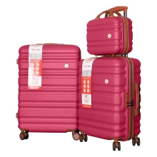 مجموعه 2 عددی چمدان MR مدل MR-40380-3X به همراه کیف لوازم آرایشی