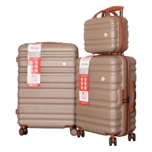 مجموعه 2 عددی چمدان MR مدل MR-40380-3X به همراه کیف لوازم آرایشی
