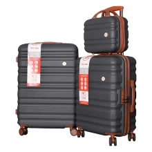 مجموعه 2 عددی چمدان MR مدل MR-40380-3X به همراه کیف لوازم آرایشی