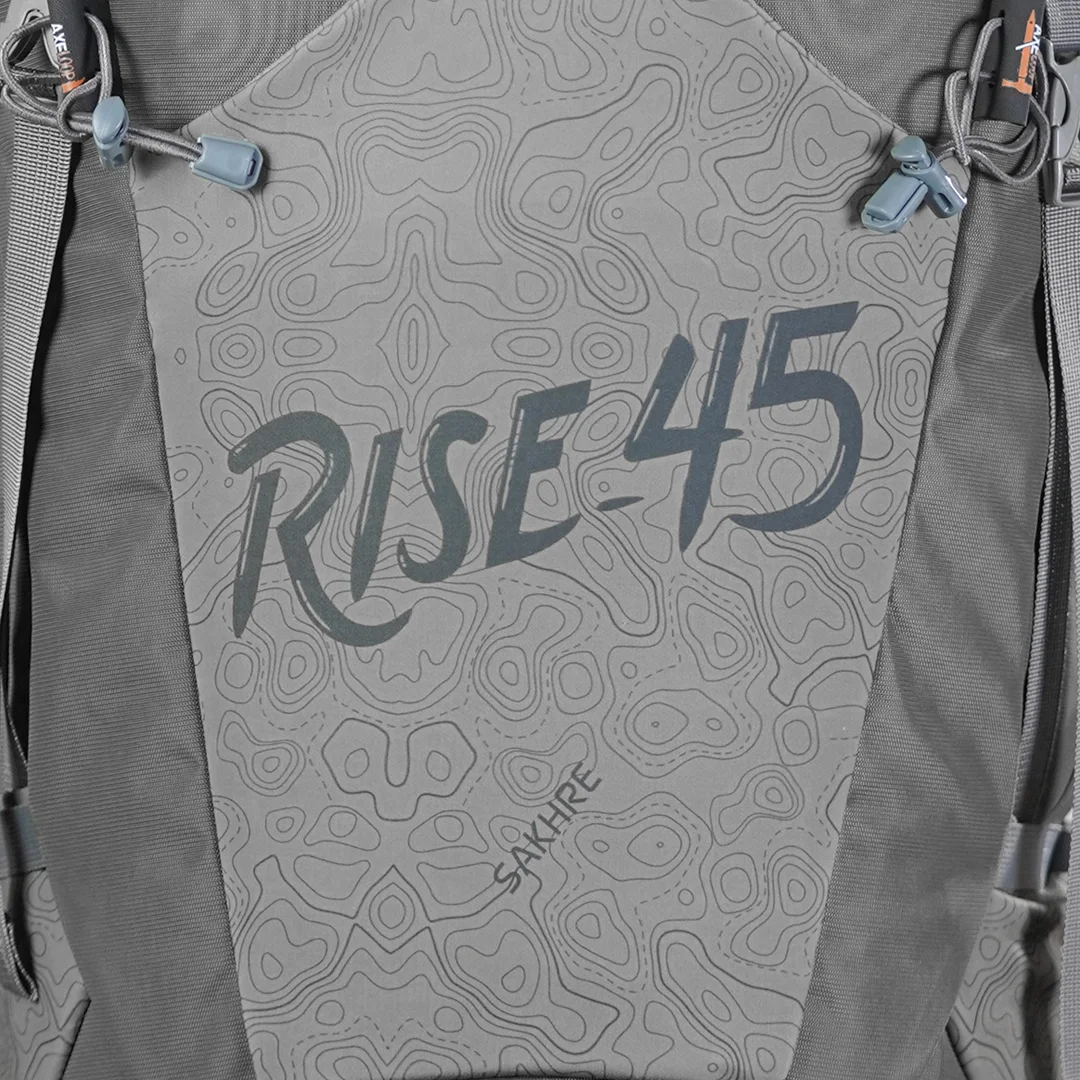 کوله پشتی کوهنوردی 45 لیتری صخره مدل Rise-45