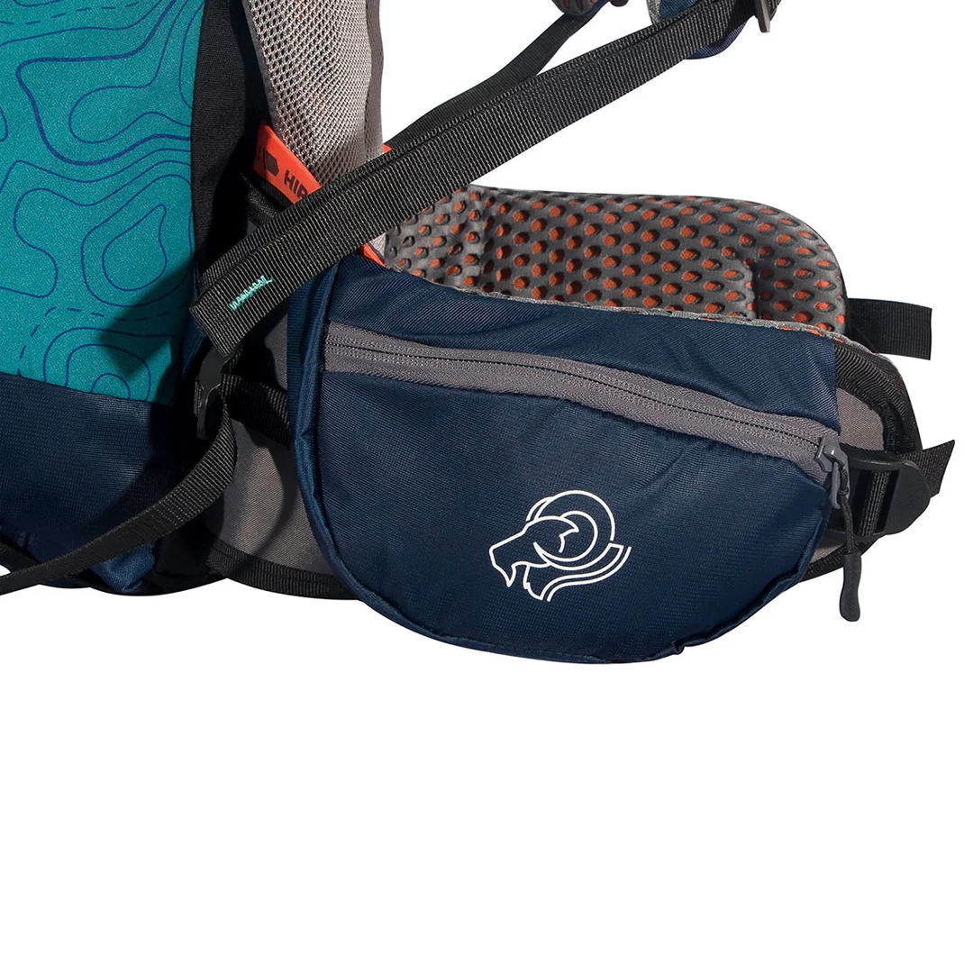 کوله پشتی کوهنوردی 45 لیتری صخره مدل Rise-45