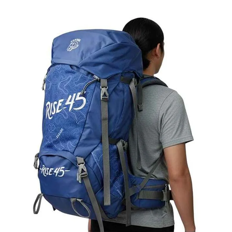 کوله پشتی کوهنوردی 45 لیتری صخره مدل Rise-45