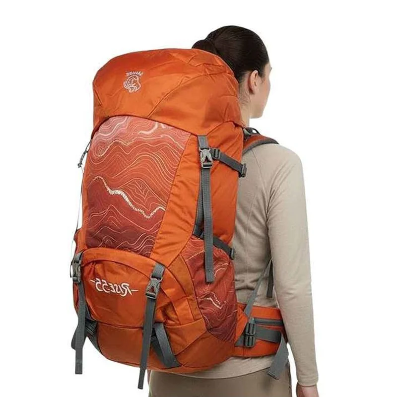 کوله پشتی کوهنوردی 55 لیتری صخره مدل Rise-55