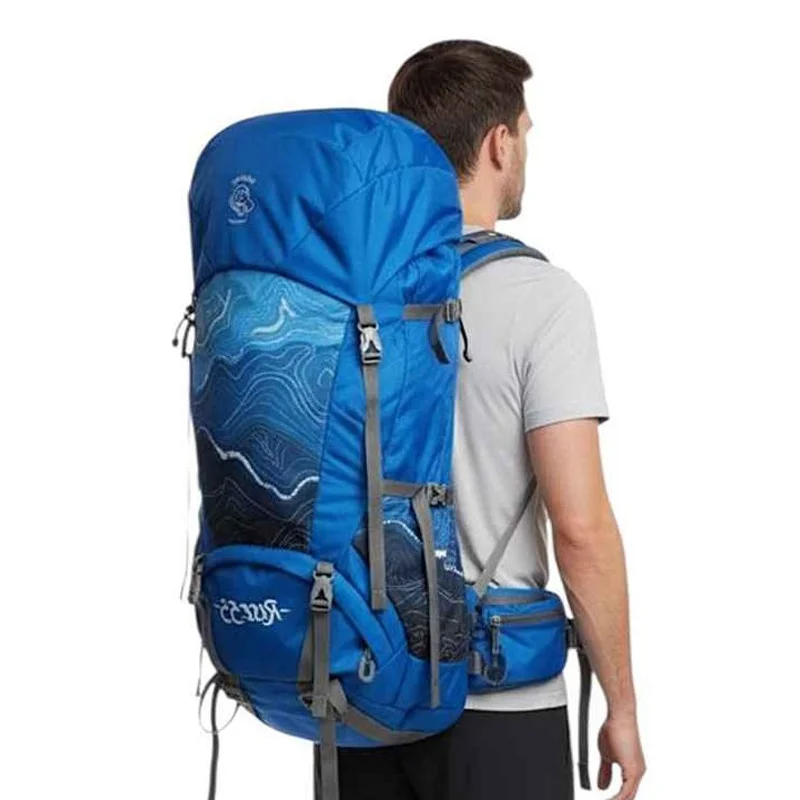 کوله پشتی کوهنوردی 55 لیتری صخره مدل Rise-55
