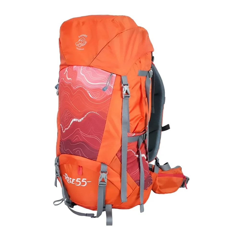 کوله پشتی کوهنوردی 55 لیتری صخره مدل Rise-55
