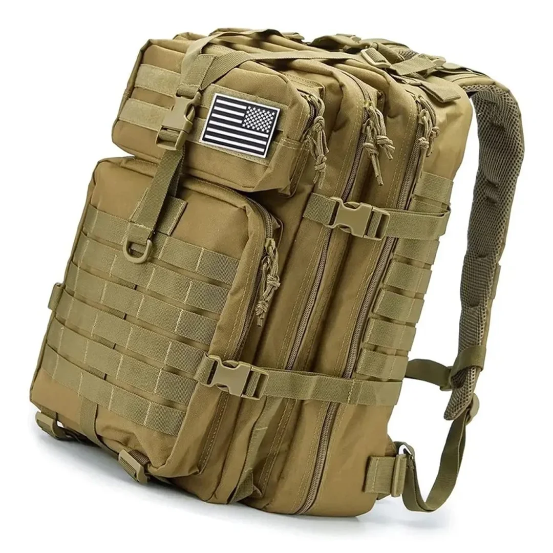 کوله پشتی تاکتیکال 45 لیتری مدل Military بج دار