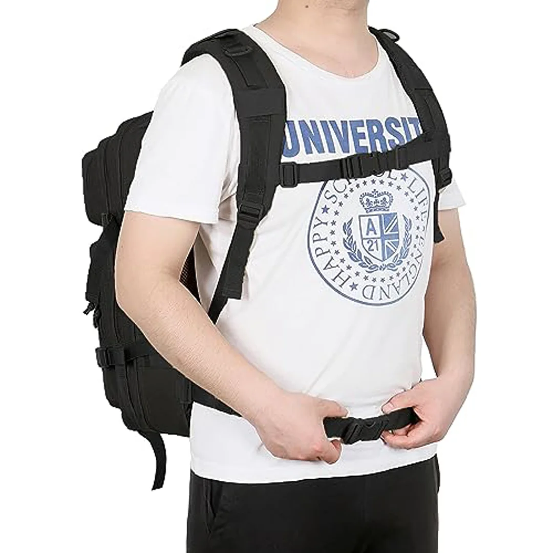 کوله پشتی تاکتیکال 45 لیتری مدل Military بج دار