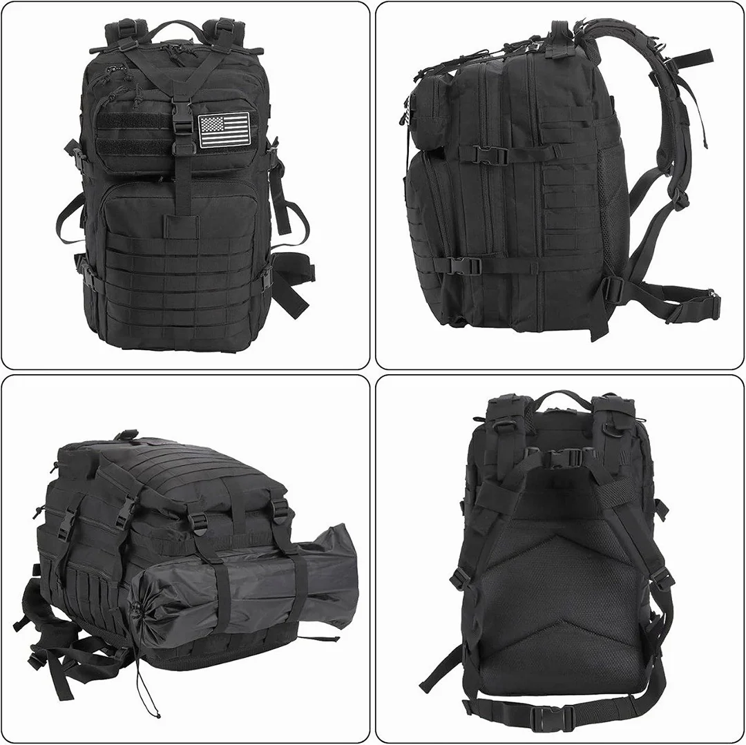 کوله پشتی تاکتیکال 45 لیتری مدل Military بج دار