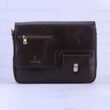 کیف رودوشی چرمسال مدل 727 سایز بزرگ