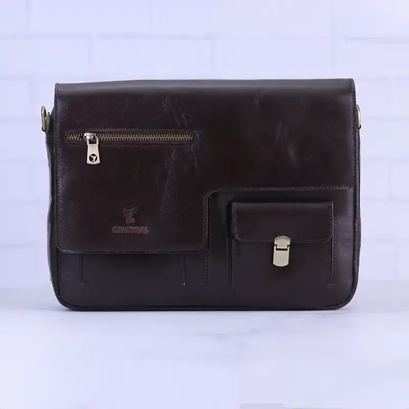 کیف رودوشی چرمسال مدل 727 سایز بزرگ