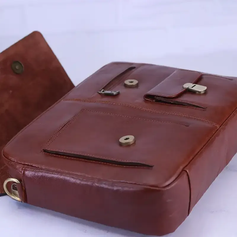 کیف رودوشی چرمسال مدل 727 سایز بزرگ