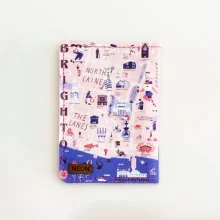 کاور پاسپورت و شناسنامه فانتزی چرم نئون مدل PC105