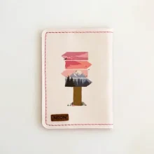 کاور پاسپورت و شناسنامه فانتزی چرم نئون مدل PC106