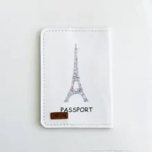 کاور پاسپورت و شناسنامه فانتزی چرم نئون مدل PC108