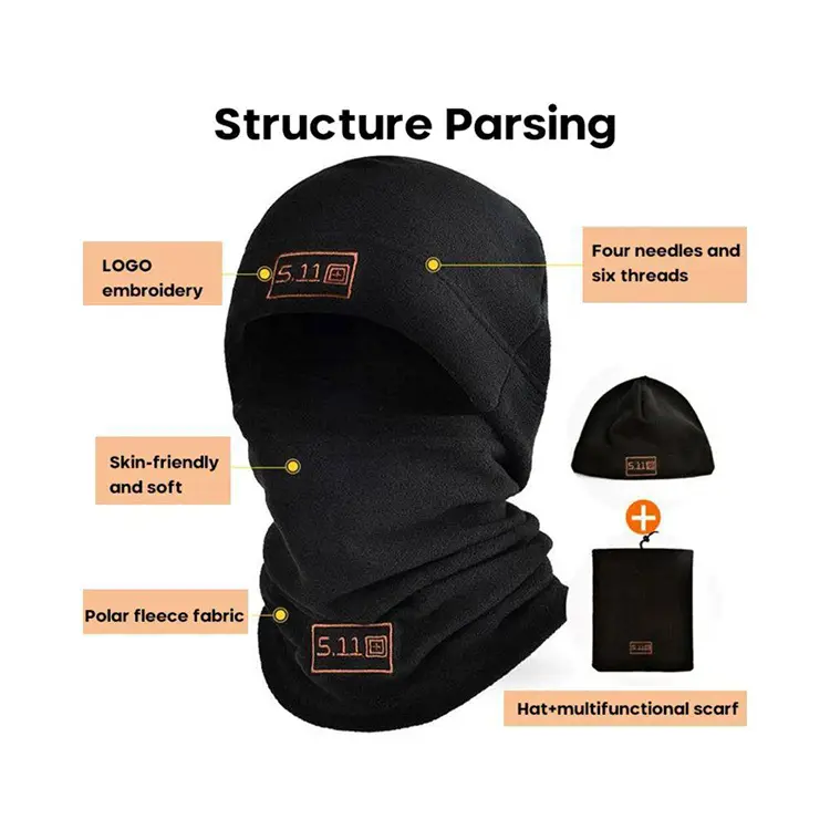 کلاه و اسکارف پلار مدل 5.11