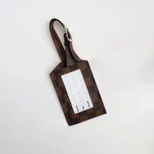 تگ چمدان طرح برند چرم نئون مدل Tag303