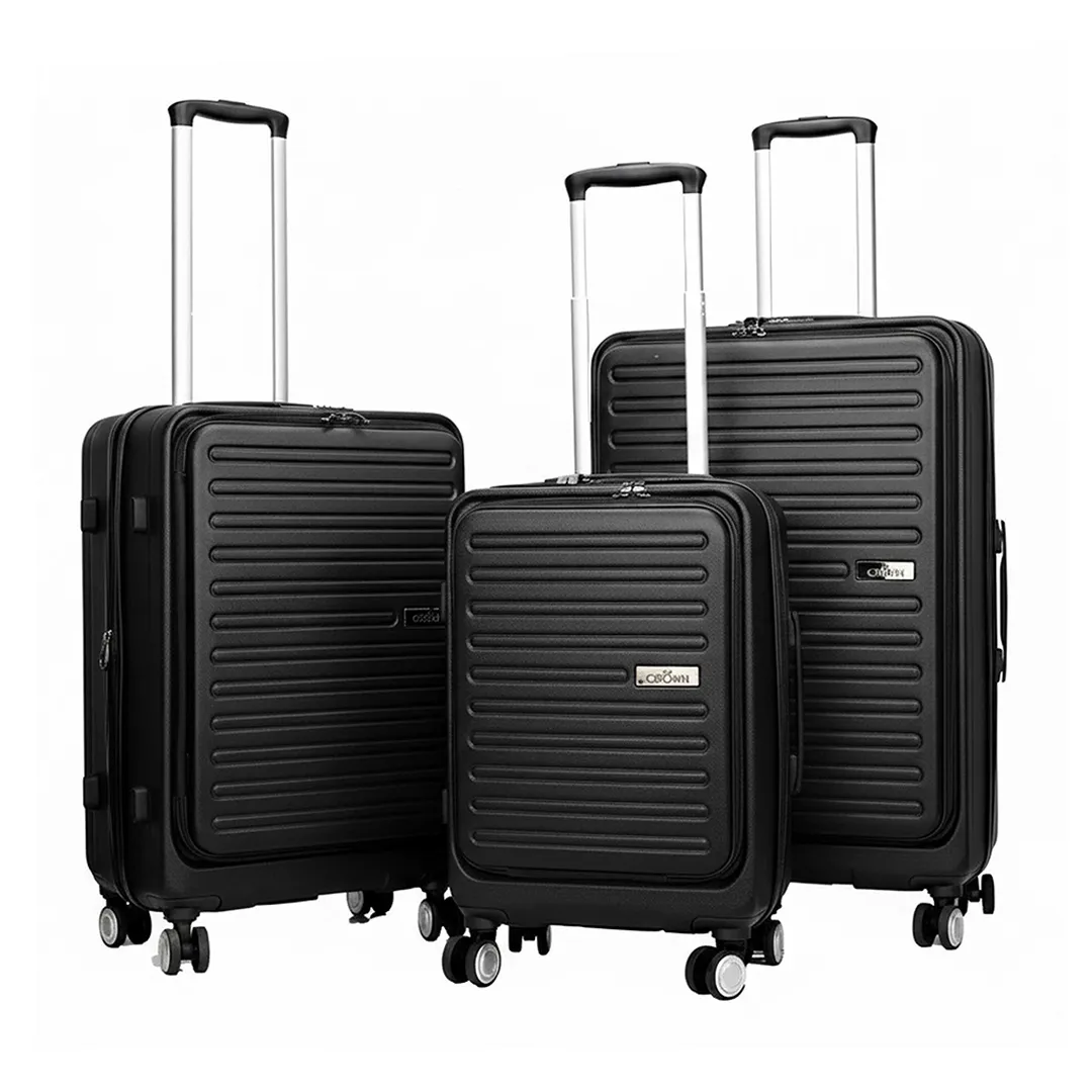 چمدان Crown مدل C204-3X مجموعه 3 عددی