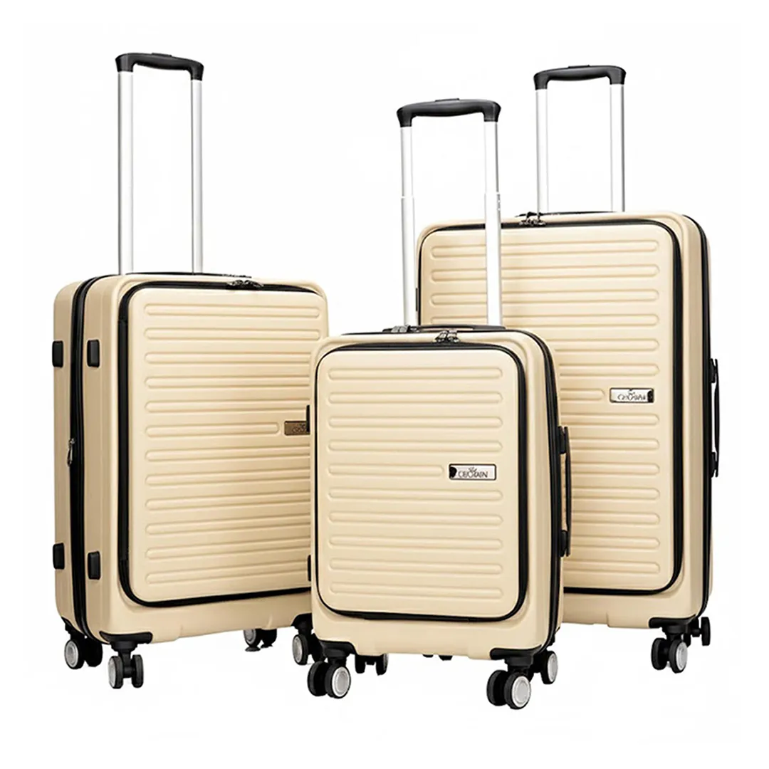 چمدان Crown مدل C204-3X مجموعه 3 عددی