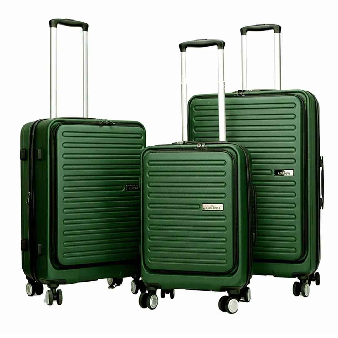 چمدان Crown مدل C204-3X مجموعه 3 عددی