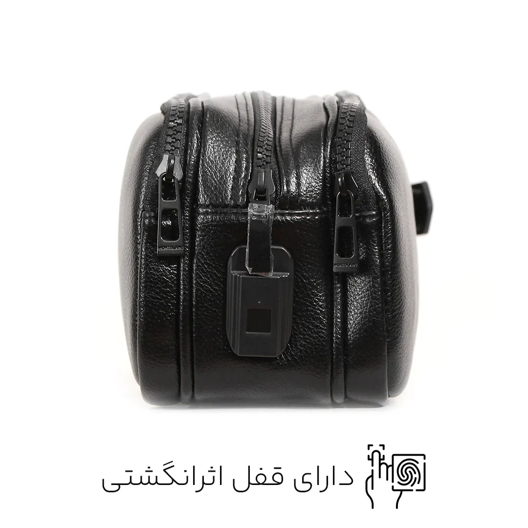 کیف دستی چرمی Mont Blanc مدل MB3051-Pro با قفل هوشمند اثر انگشتی