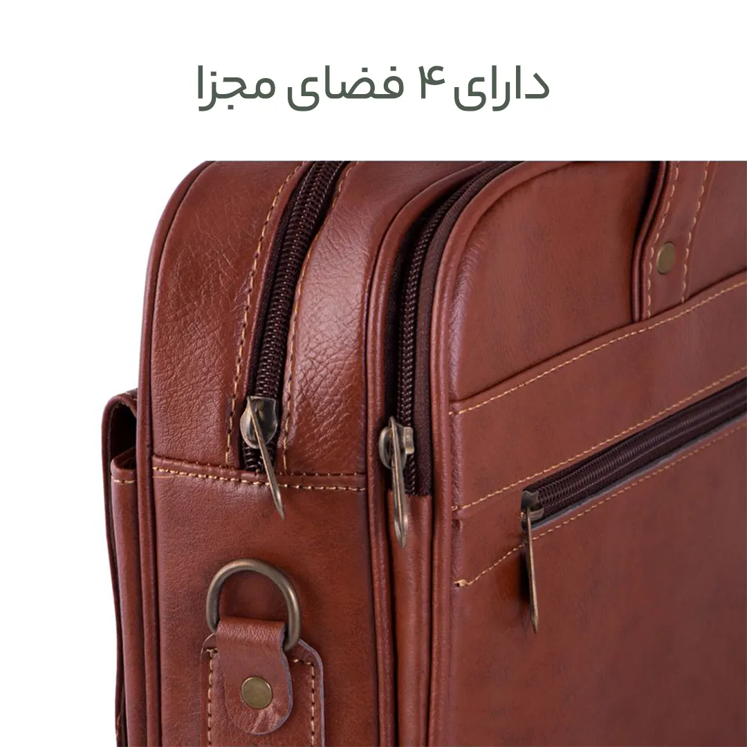 کیف دستی اداری چرمی مدل LM30634