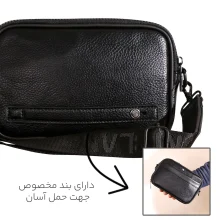 کیف پاسپورتی دو کاره Mont Blanc مدل MB30468