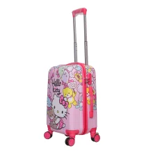 چمدان بچگانه خارجی مدل Hello kitty سایز 20 اینچ