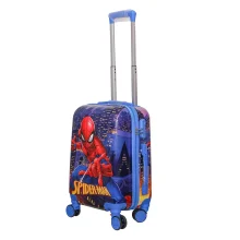 چمدان بچگانه خارجی مدل spiderman سایز 18 اینچ