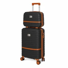 چمدان کارینا مدل C40372-SX سایز کوچک به همراه لوازم آرایشی